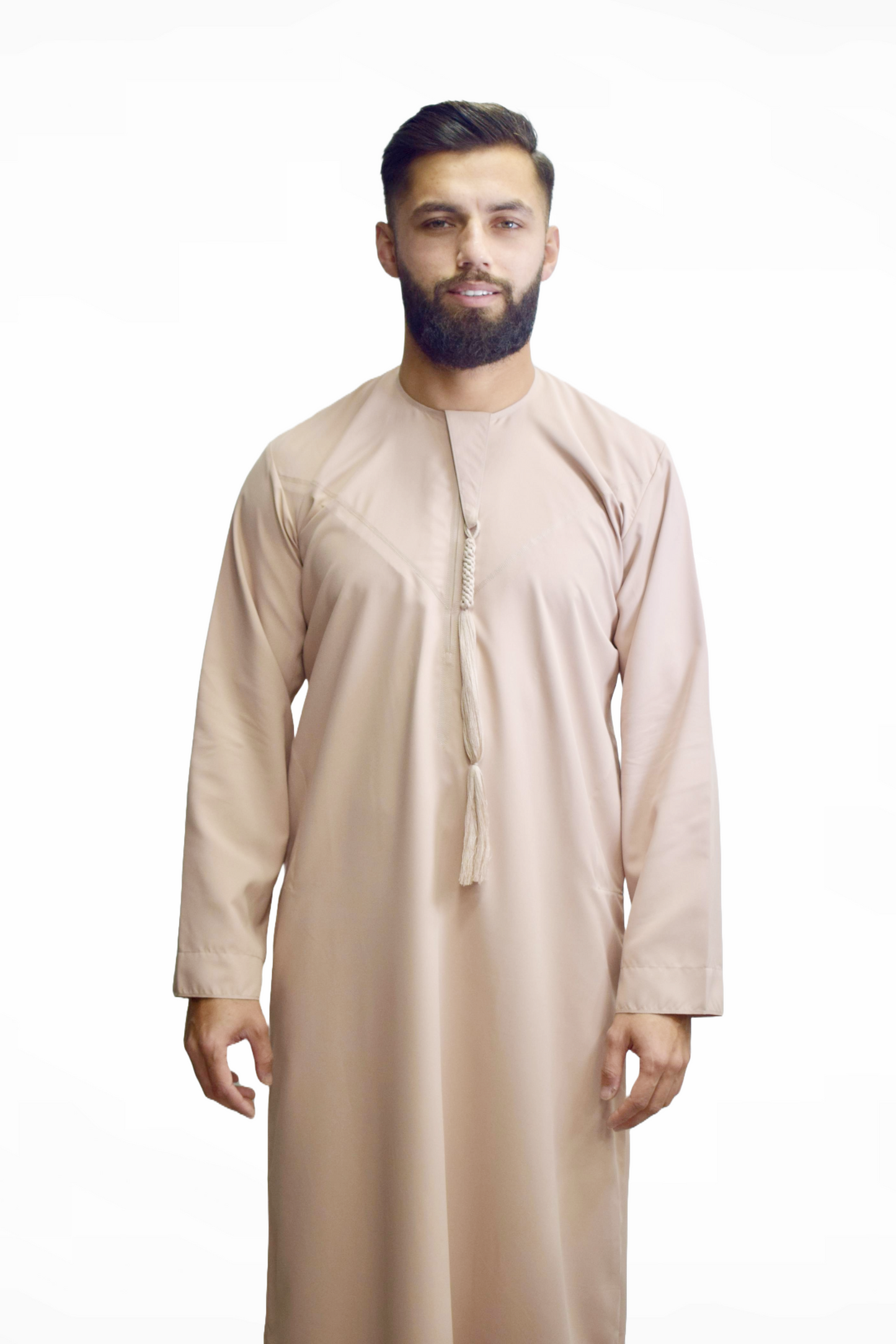 Pastel Peach Thobe