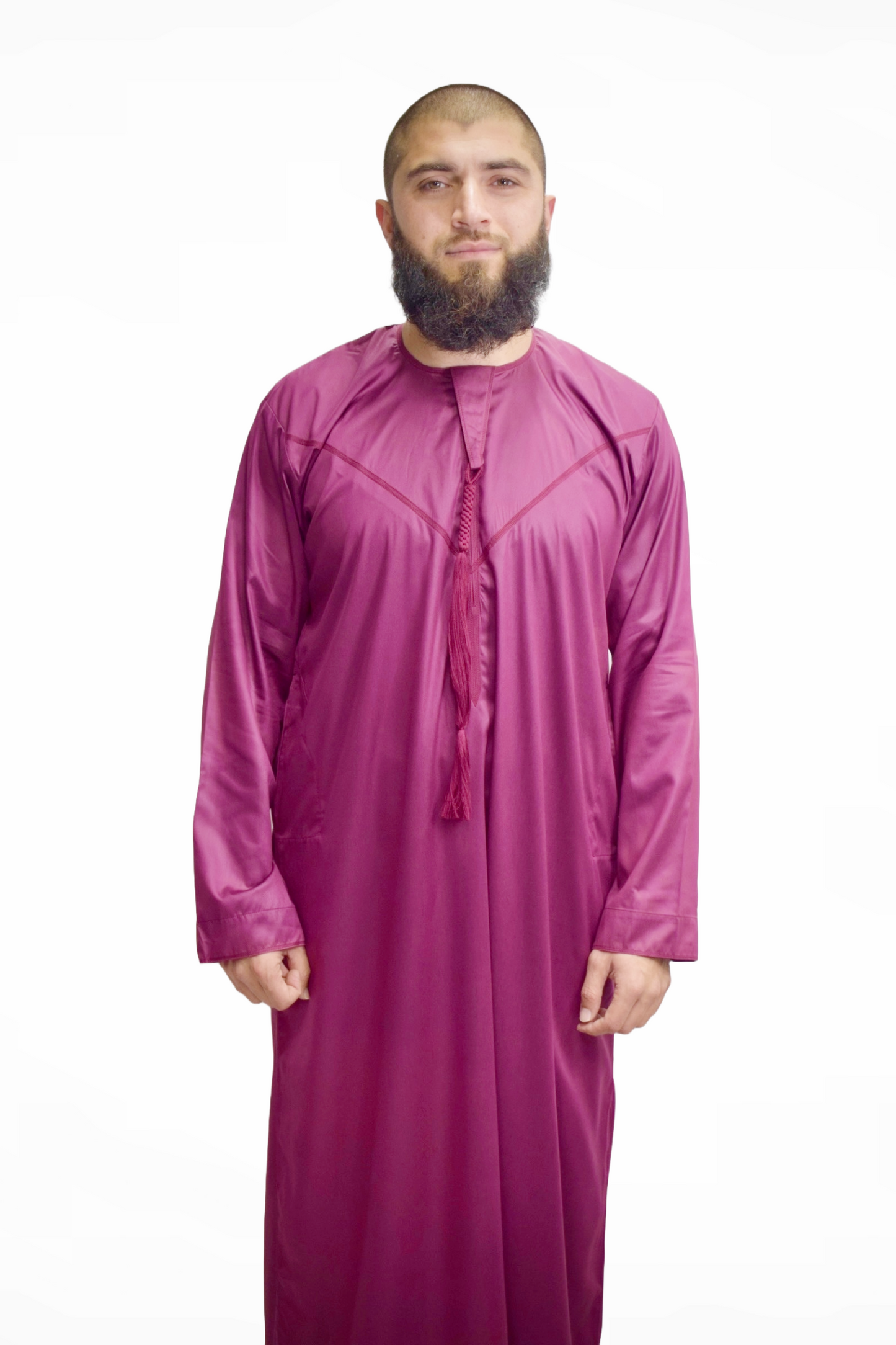 Maroon thobe