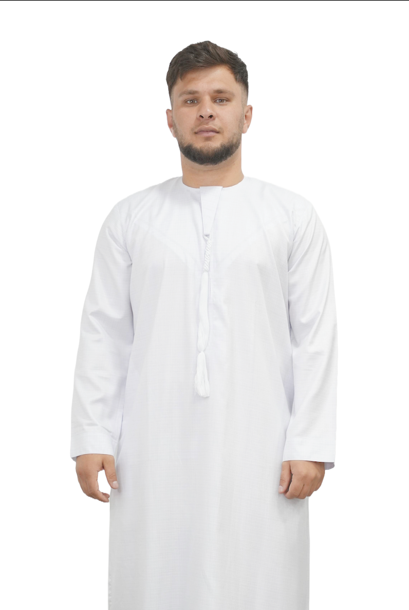Deluxe Sunnah White Thobe