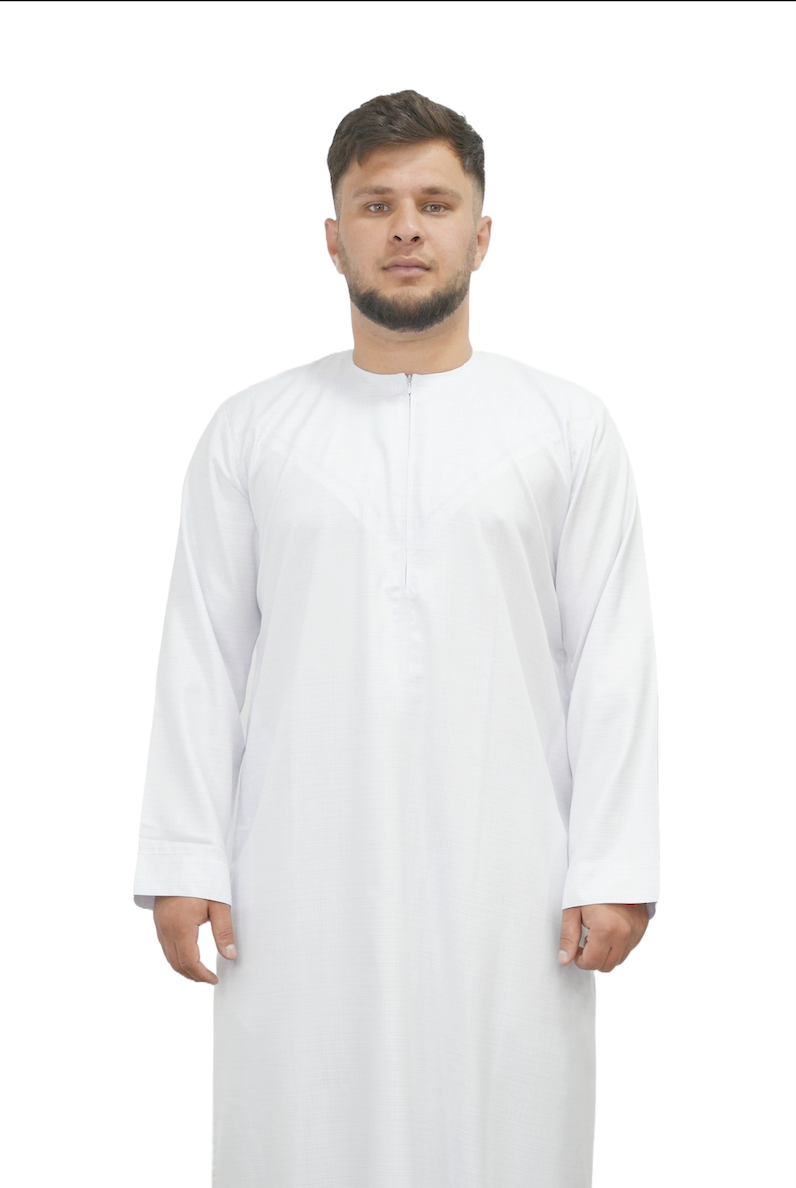 Deluxe Sunnah White Thobe