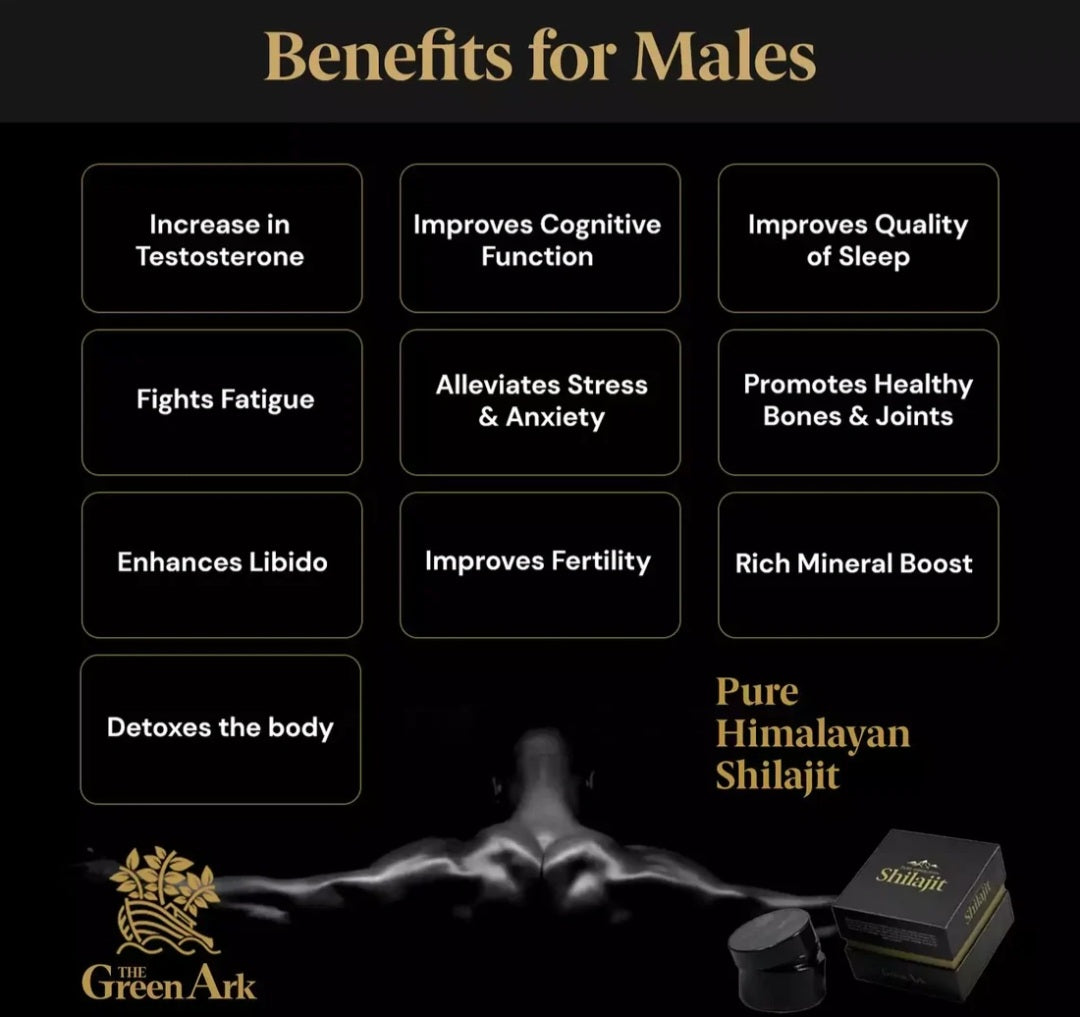 Shilajit Pure Himalayan (DEFEAT FATIGUE, STRESS, POOR IMMUNITY) 20g