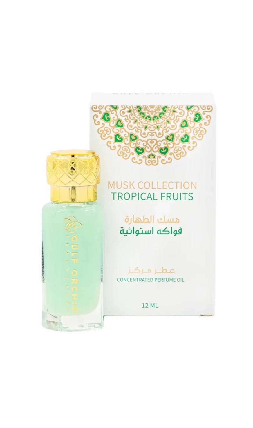 Musk Tahara Tropical Fruits Perfume Oil 12ml By Gulf Orchid