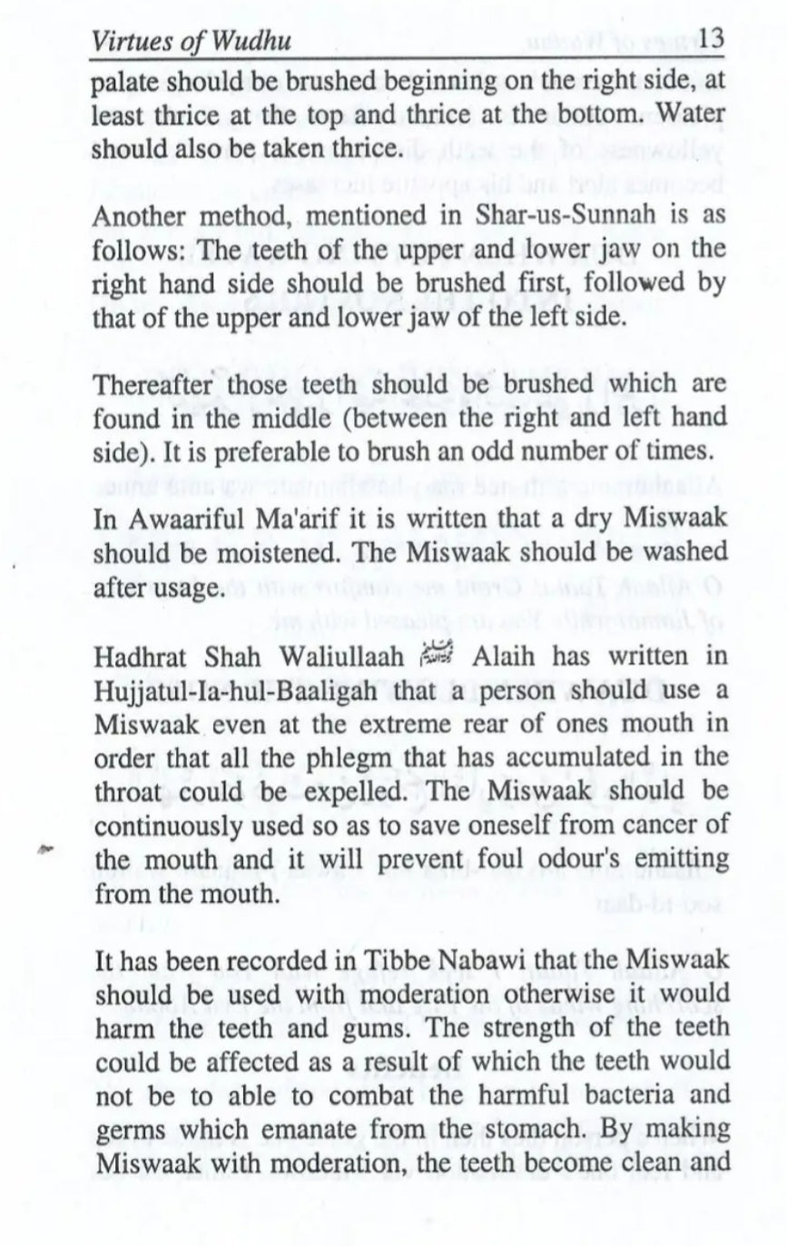 Virtues Of Wudhu