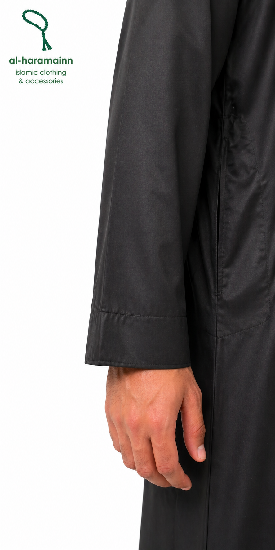 Midnight Black Thobe / Jubbah