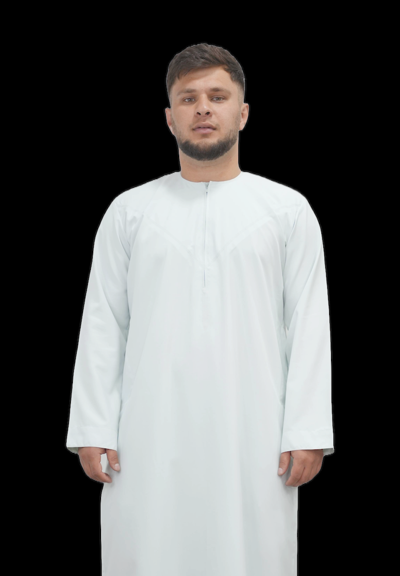 Pastel Green Thobe