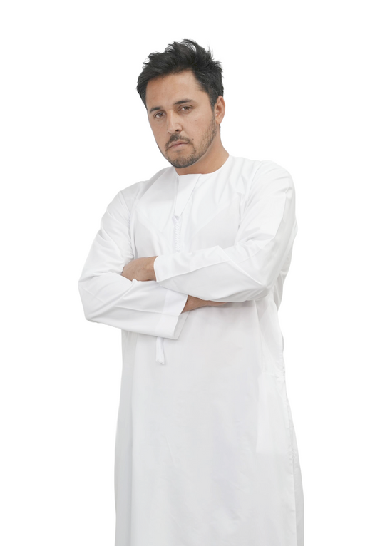 Premium White Thobe