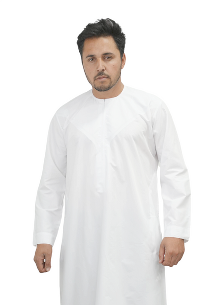 Premium White Thobe