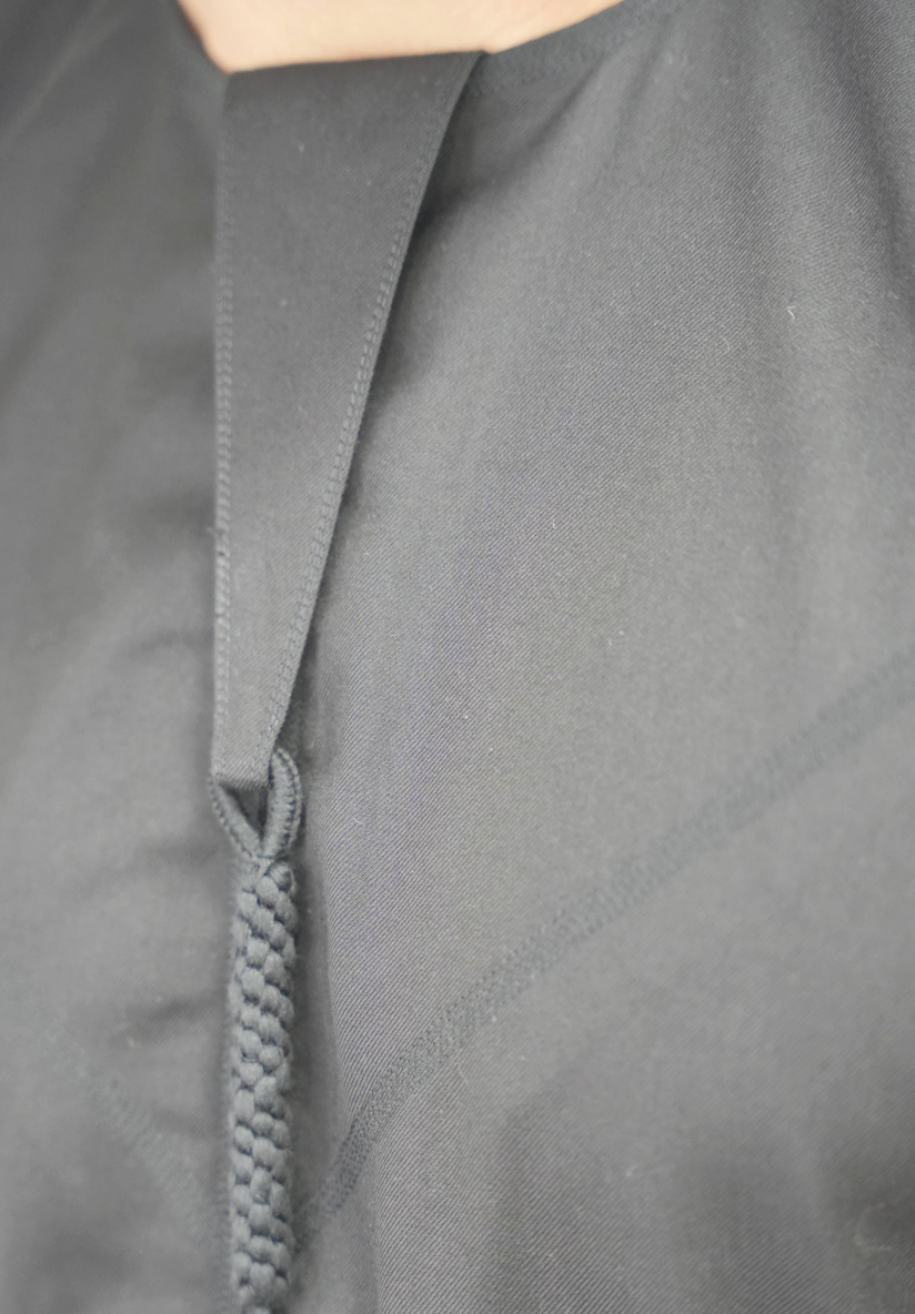 Pastel Black Thobe
