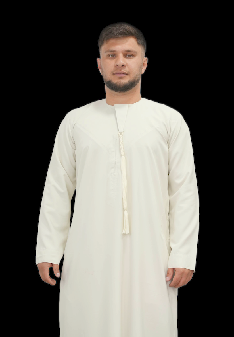 Pastel Cream Thobe