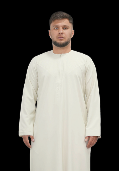 Pastel Cream Thobe