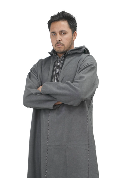 Stone Grey Djellaba