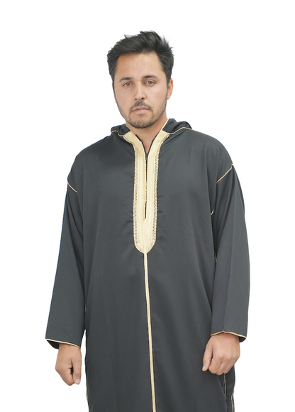Midnight Gold Thobe