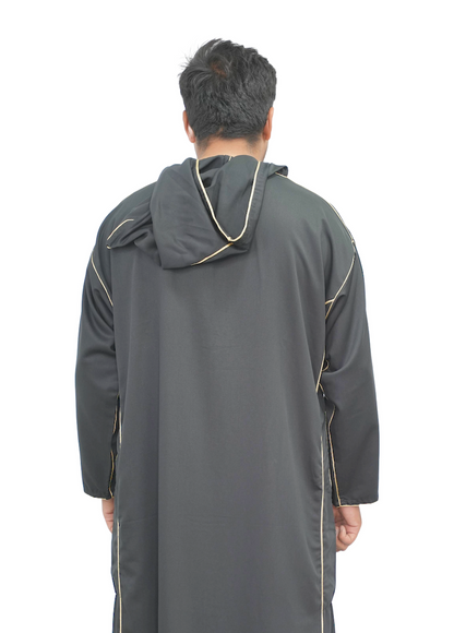 Midnight Gold Thobe