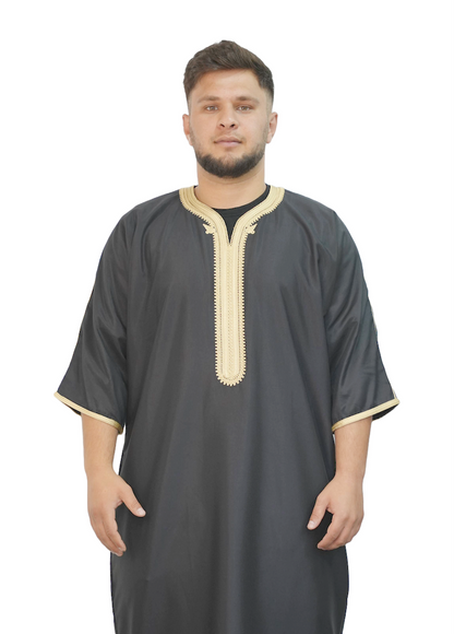 Midnight Gold Thobe