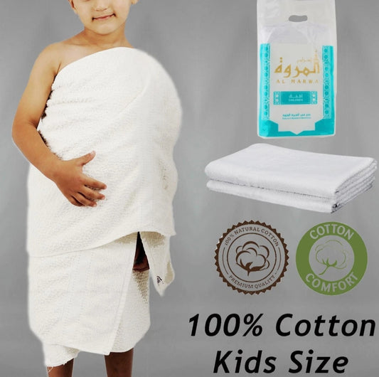 Kids Cotton Ihram (Ready made)