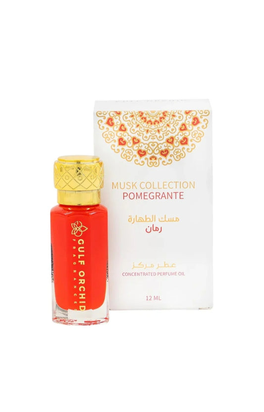 Musk Tahara Pomegranate Perfume Oil 12ml By Gulf Orchid