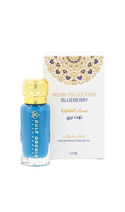 Musk Tahara Blueberry Perfume Oil 12ml By Gulf Orchid