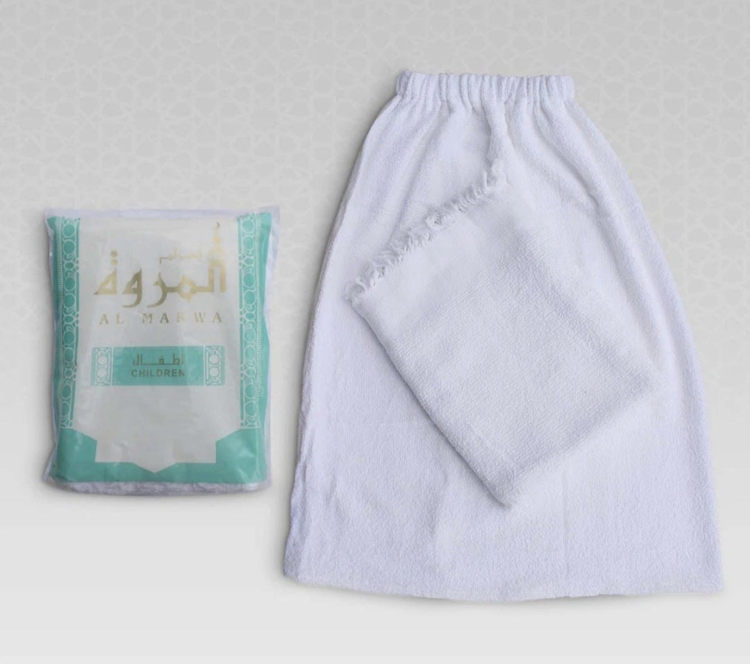 Kids Cotton Ihram (Ready made)