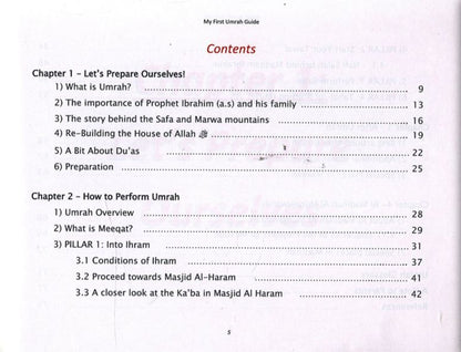 My First Guide To Umrah