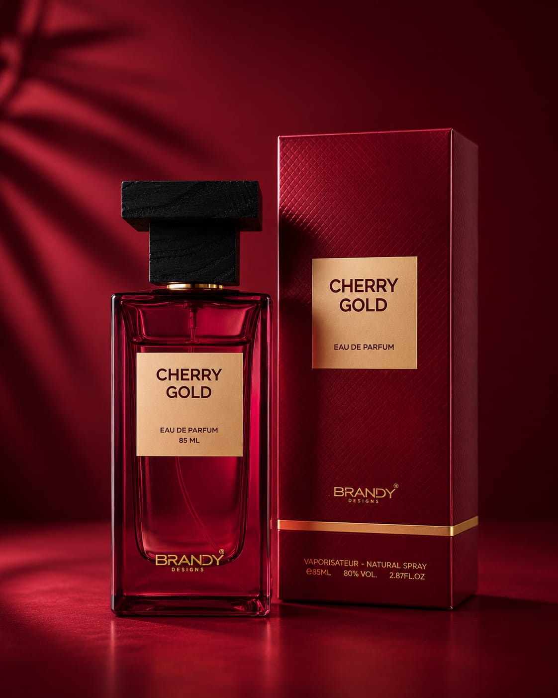 Cherry Gold Eau De Parfum For Unisex – 85ml