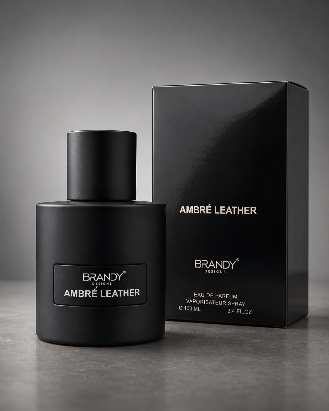 Ambre Leather Eau De Parfum For Unisex – 100ml
