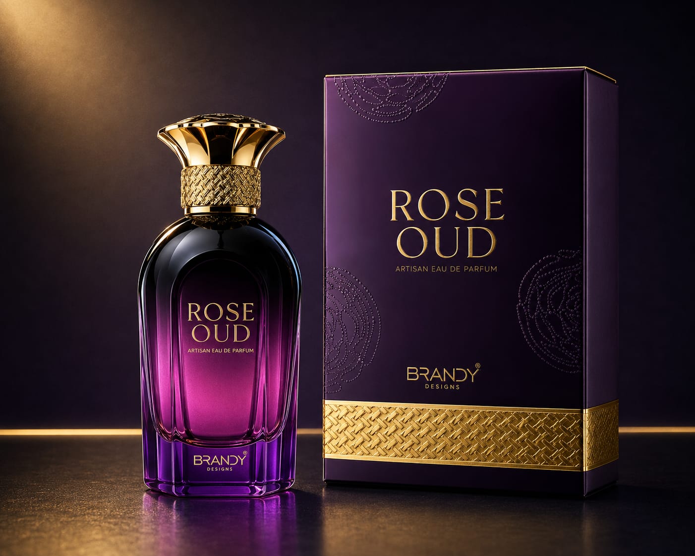 Rose Oud Eau De Parfum For Unisex – 100ml