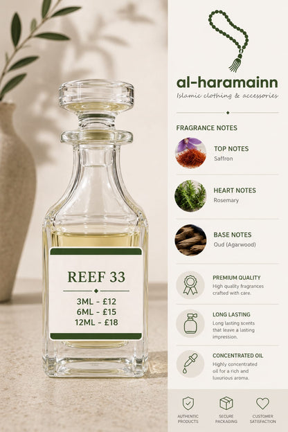 REEF Premium Attar Collection | 3ML | 6ML | 12ML