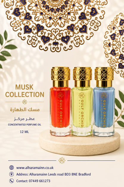 Musk Tahara Blueberry Perfume Oil 12ml By Gulf Orchid