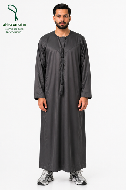 Midnight Black Thobe / Jubbah