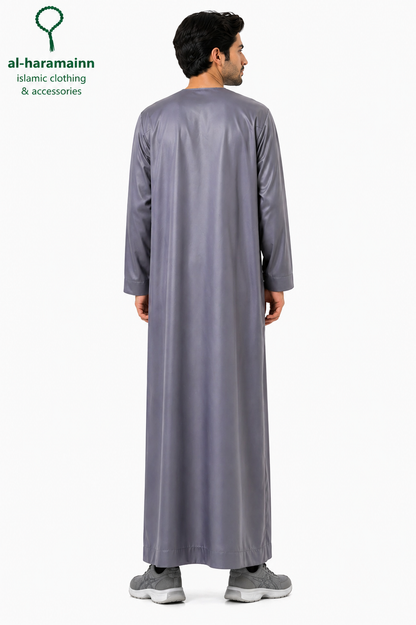 Charcoal Grey Thobe / Jubbah