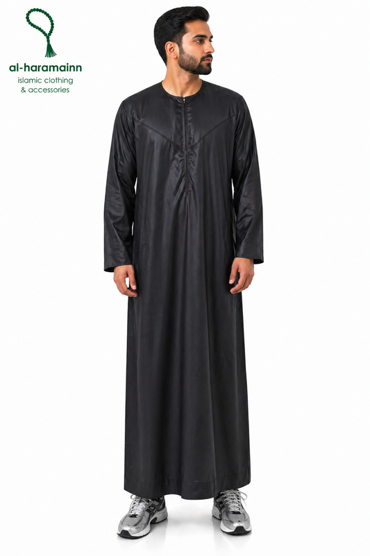 Midnight Black Thobe / Jubbah