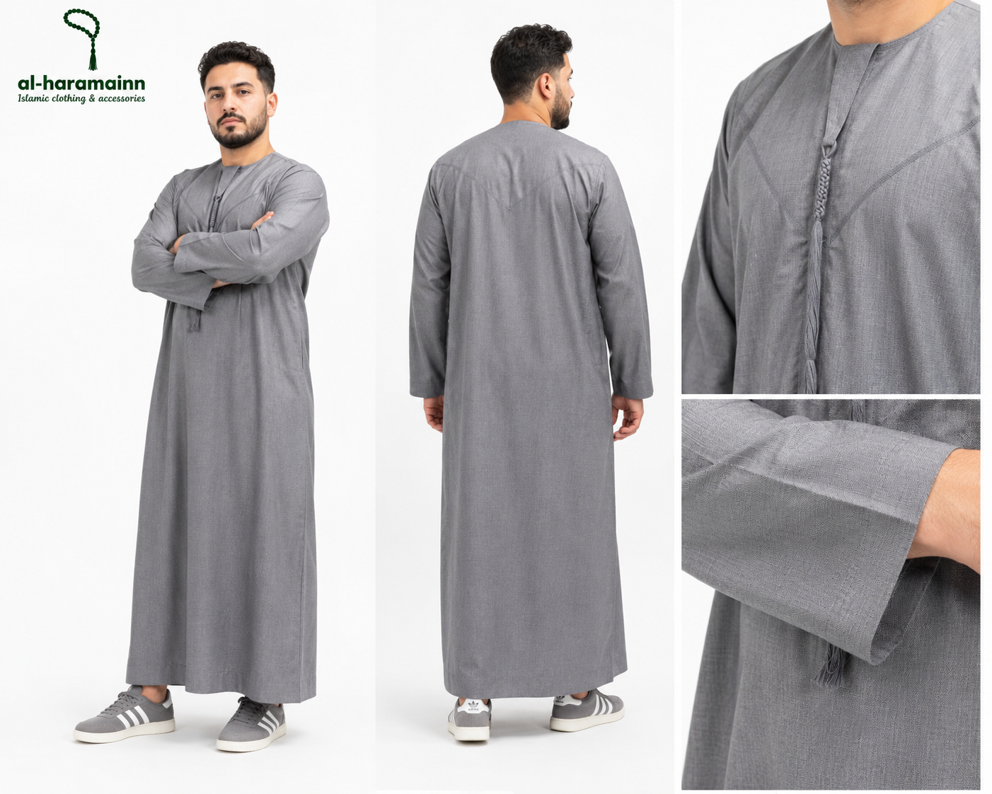 Slate Grey Thobe / Jubbah