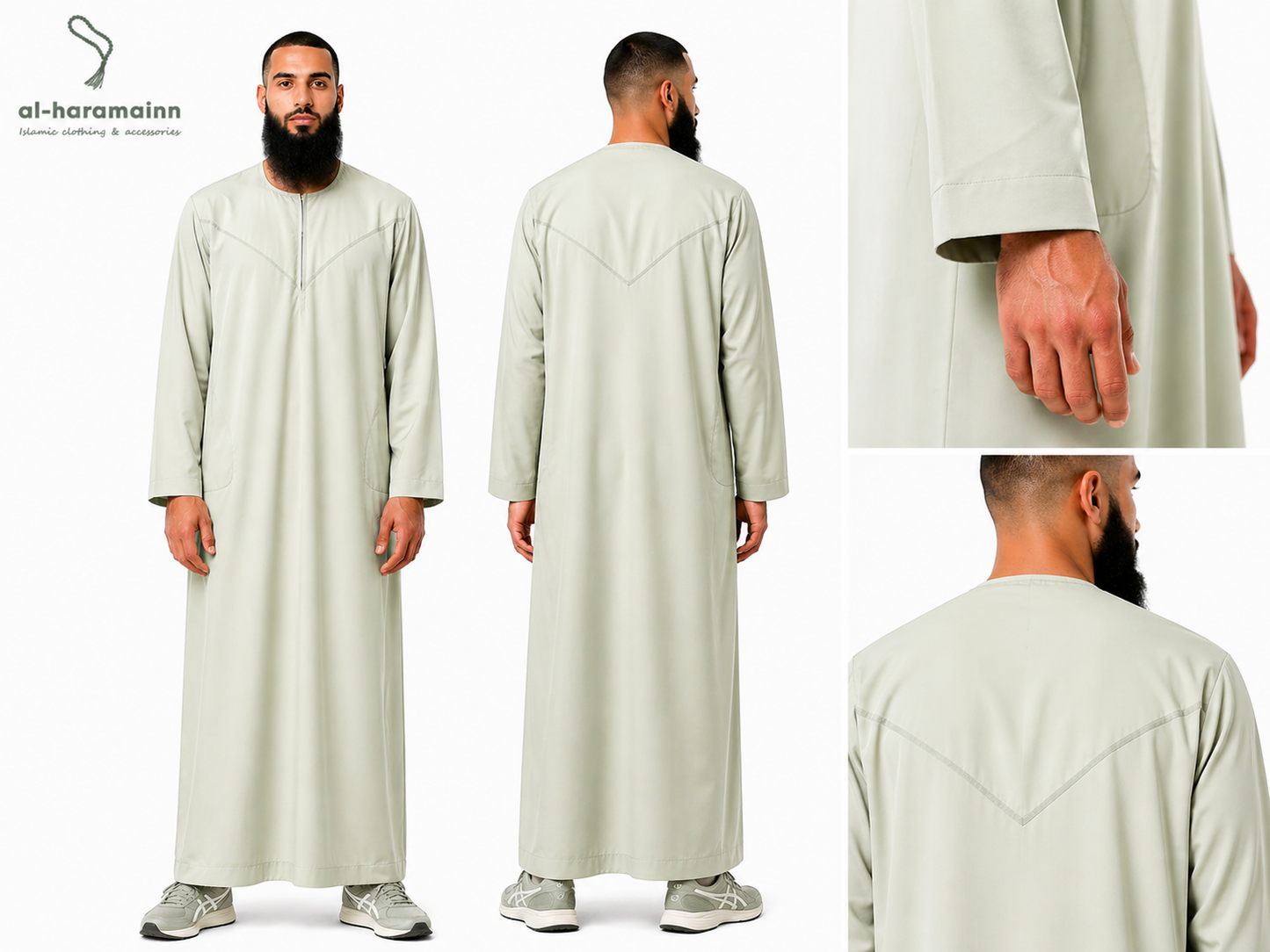 Pistachio Green Thobe / Jubbah