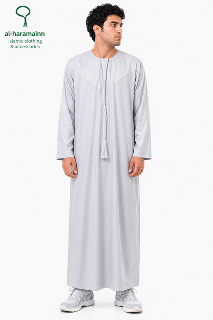 Silver Grey Thobe / Jubbah
